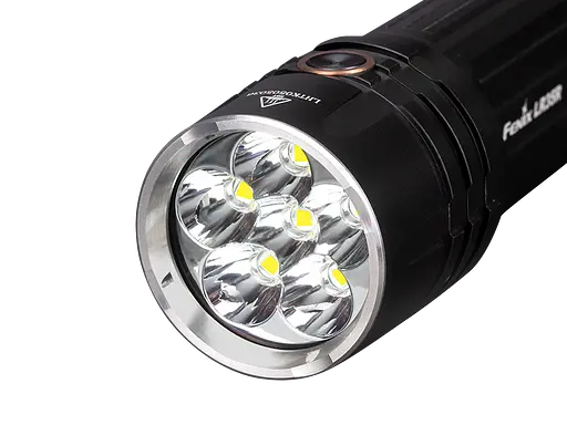 Тактичний ручний ліхтар Fenix LR35R 10000лм Type-C (Чорний) - фото 4