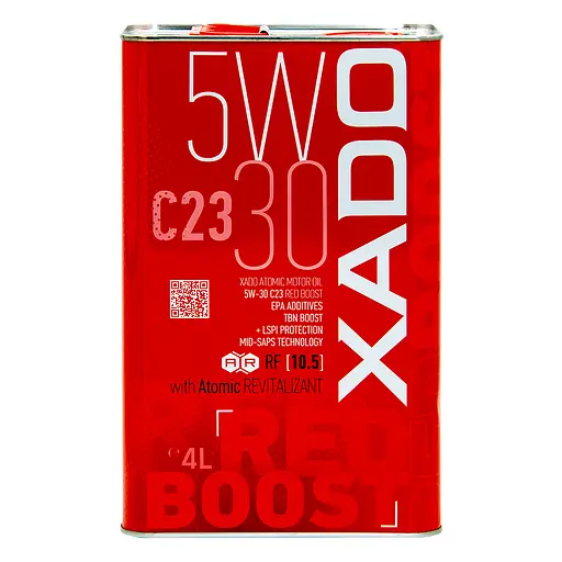Моторное масло Xado Atomic Oil Red Boost 5W-30 4л(XA 26205) - фото 1