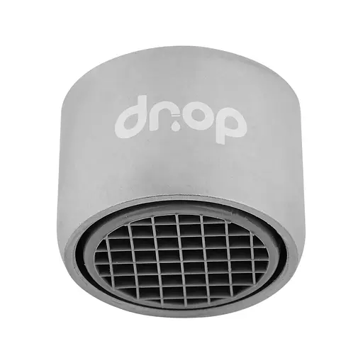 Водозберігаючий аератор Drop CL22-MT для змішувача - Економія 58%, внутрішня F 22 мм, матовий хром