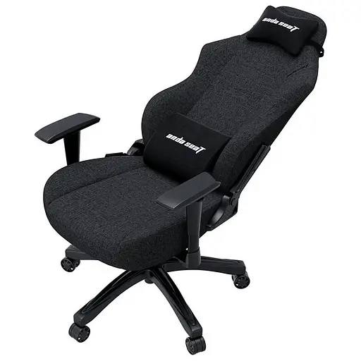 Крісло ігрове Anda Seat Luna Size L Dark Gray Fabric (AD18-44-GB-F) - фото 2