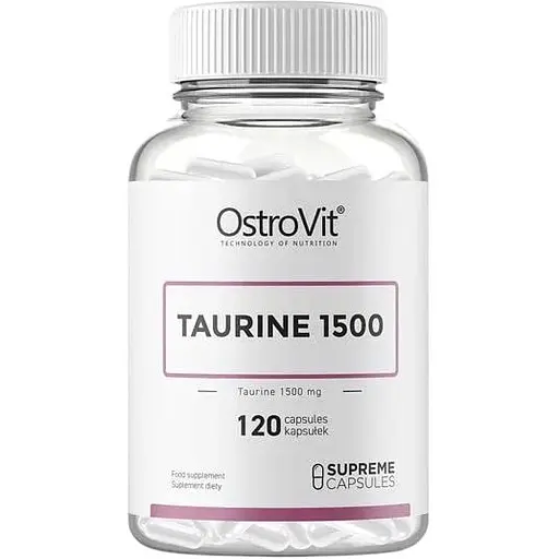 Амінокислота OstroVit Taurine 1500, 120 капсул
