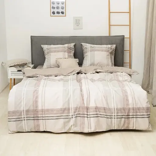 Комплект постільної білизни Viluta двоспальний ранфорс 24321 100% бавовна - фото 1