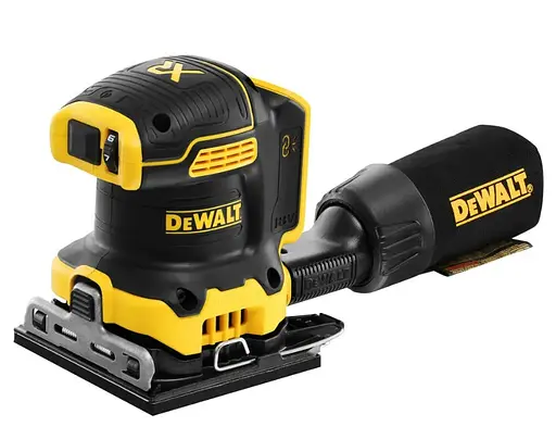 Аккумуляторная вибрационная шлифмашина DeWalt с АКБ и ЗУ DCW200P2 - фото 4