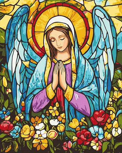 Картина за номерами на підрамнику Brushme Хранителька світла