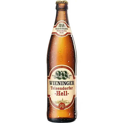 Пиво Wieninger Teisendorfer Hell світле фільтроване 5% 0.5 л  - фото 1