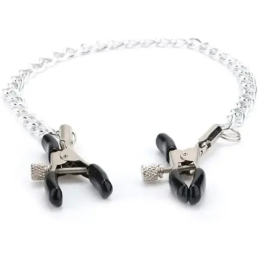 Затискачі для сосків з паличкою: сексуальність БДСМ-ігор Сріблястий K000215