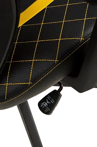 Геймерское кресло GT Racer черное с желтым (X-6674 Black/Yellow) - фото 10