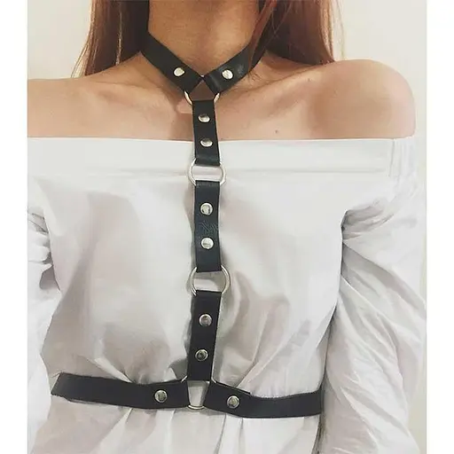 Портупея Утонченность и практичность в ваших руках One size Черный K000377 - фото 2