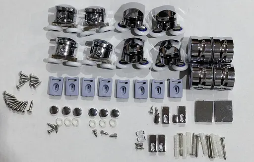 Душевая кабина без поддона Mixxus Premium Diverse SC01-90x90x195-TR хром прозрачное стекло 5 мм MI6859, Универсальная, прозрачная, хром - фото 4