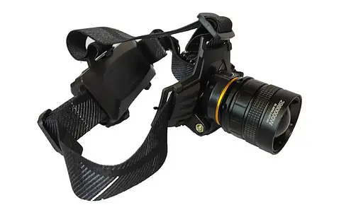 Яскравий налобний ліхтар BL-8076-2-GT100 zoom + microUSB + 2х18650 (4 режими) - фото 5