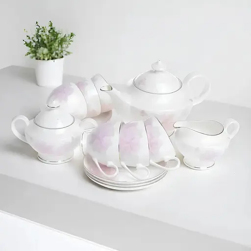 Чайний сервіз на 6 персон 15 предметів NP102SETTEA - фото 2