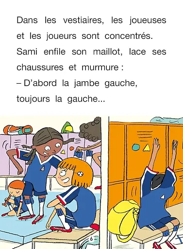 Sami et Julie Niveau 4 Le match de foot de Sami et Julie - фото 2