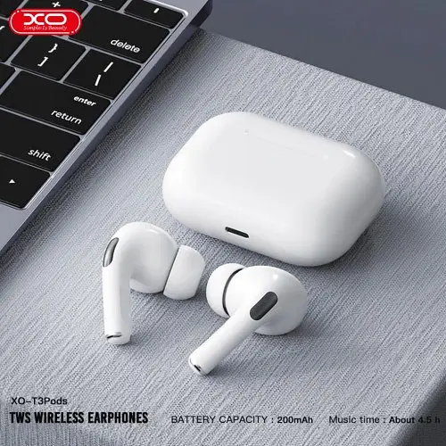 Навушники бездротові XO T3 Pods bluetooth headset білі - фото 2