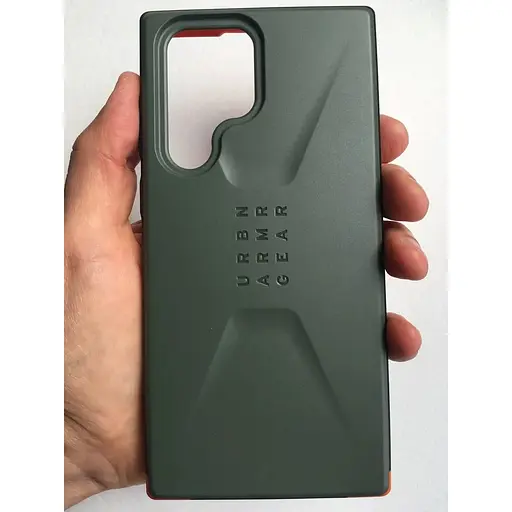Оригінальний протиударний чохол UAG Civilian Samsung Galaxy S22 Ultra (6.8") Olive 21344D117272 - фото 4