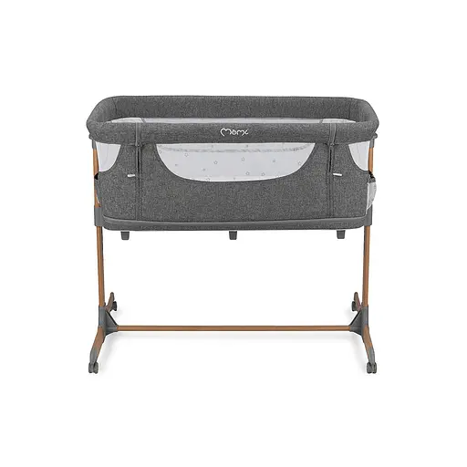 Кроватка детская прямоугольная MoMI Smart Bed 4in1 Grey (ŁÓŻE00002) - фото 4