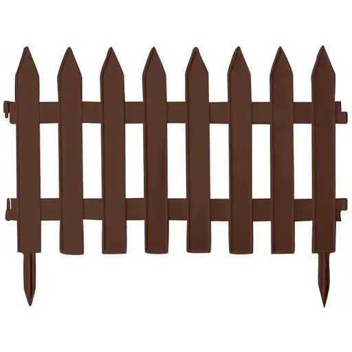 Садова огорожа Prosperplast Garden classic 3.2 м коричнева