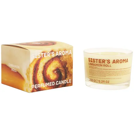 Ароматична свічка Sister's Aroma Cinnamon Roll 150 г - фото 2