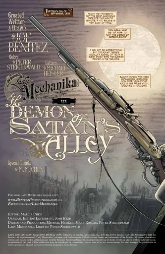 Lady Mechanika (2016 Benitez Productions) FCBD #2020 - фото 2