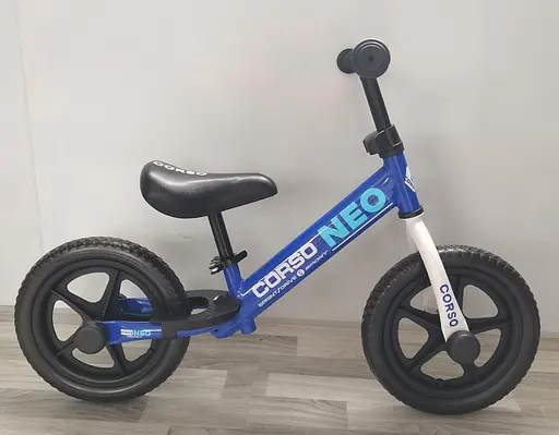 Дитячий біговел Corso Neo EN-25540 сталева рама колеса 12" EVA (Піна) - фото 4