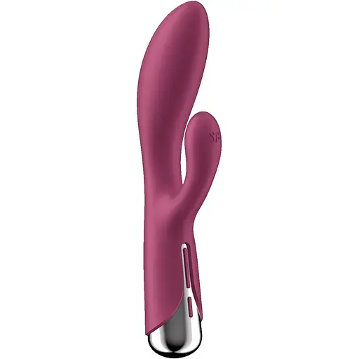 Вібратор-кролик Satisfyer Spinning Rabbit 1 Red - фото 5