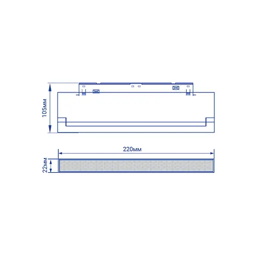 Светодиодный магнитный трековый светильник Feron MGN306 12Вт 4000K черный - фото 3