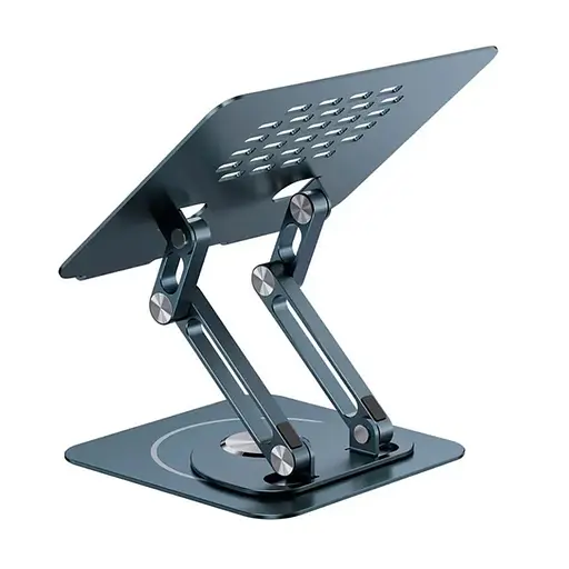 Подставка для ноутбука Baseus UltraStable Pro Series Rotatable and Foldable Laptop Stand (Three-Fold Version) Space Grey - фото 4