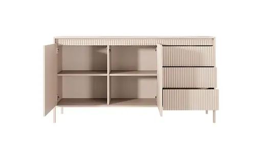 Комод Perfect Home Сенсо/Senso 2-дверный с 3 ящиками 2D3S/153 Беж (PFH-091107) - фото 2