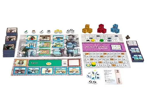 Настольная игра Lautapelit Народы мира: Игра с кубиками (Nations: The Dice Game) (англ.) (PS041) - фото 3