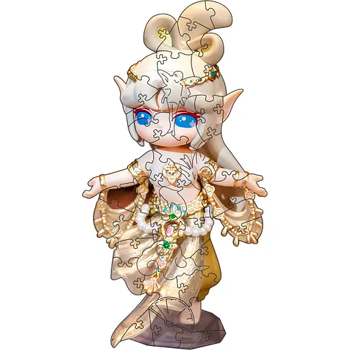 Фигурный пазл из дерева "Сури" Art Craft PZ016-A4C-AC 75-125 деталей, размер А4 - фото 1