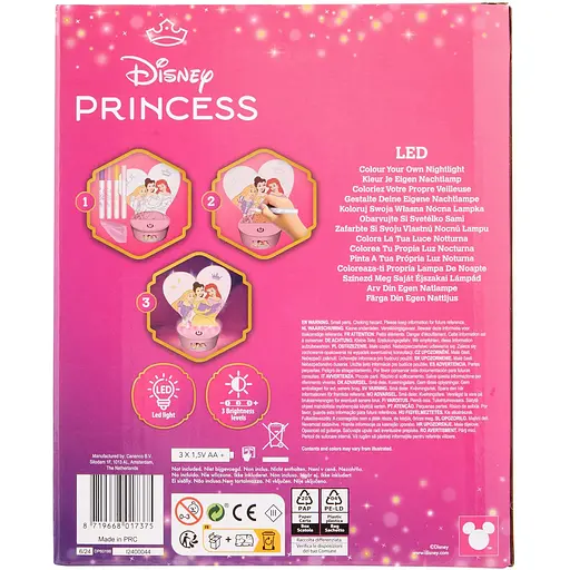 Набір для творчості Disney Princess LED нічник (DP60198) - фото 2