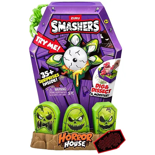 Игрушка Smashers Большой Дом Ужасов Зомби в наборе с аксессуарами (74124B)