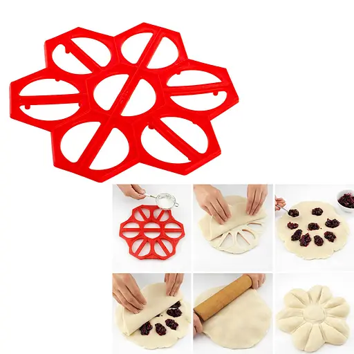 Пресс-форма для вареников варенница «Цветок» на 14 вареников 88274 - фото 1