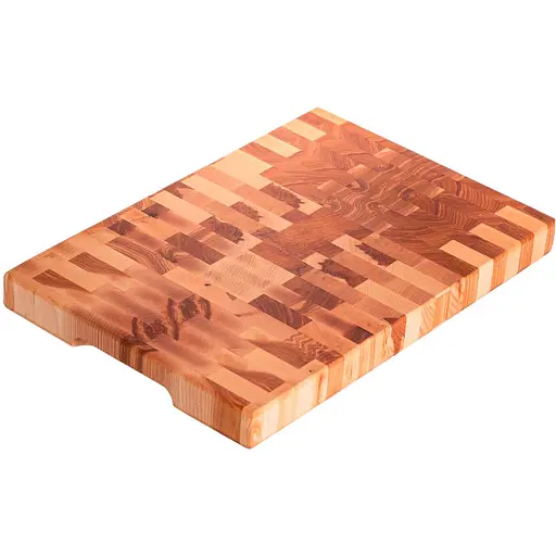 Разделочная доска торцевая Домино 30х45 см дуб LUGI C53W300450D - фото 2