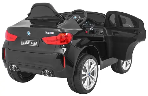 Електромобіль Ramiz BMW X6M пофарбований 12 В на пульті керування, блакитний (PA.JJ2199.EXL.NIE) - фото 16
