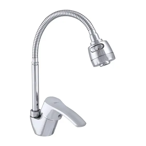 Змішувач для кухні Zerix YUB 279 з рефлективним виливом ZX2950 Хром - фото 1