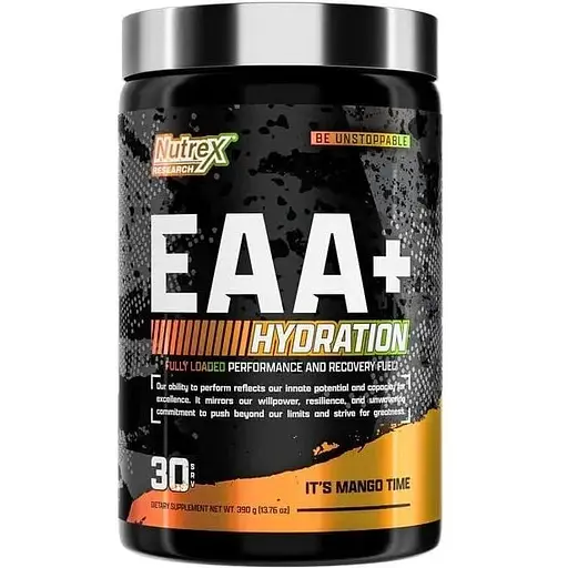 Амінокислота Nutrex Research EAA+ Hydration, 390 грам - Манго