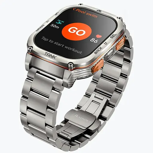 Smart Watch KOSPET Tank M3 Ultra SE Silver UA - фото 2