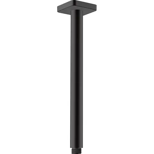 Кронштейн для верхнего душа потолочный Hansgrohe Vernis Shape 300 мм Matt Black 26407670 Черный матовый - фото 1