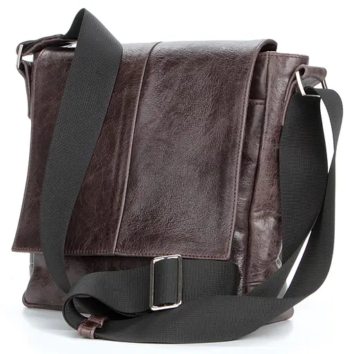 Шкіряна чоловіча сумка SHVIGEL 21х22,5х8 см sum0023496 - фото 3