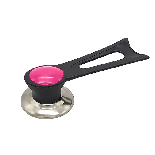 Ручка підставка для кришки каструлі сковороди 15.5 см, Kitchen Master Рожевий 86480 - фото 1