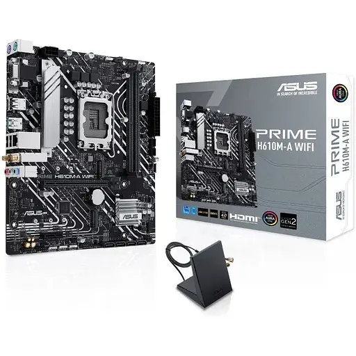 Материнская плата Asus Prime H610M-A WiFi Socket 1700 - фото 2