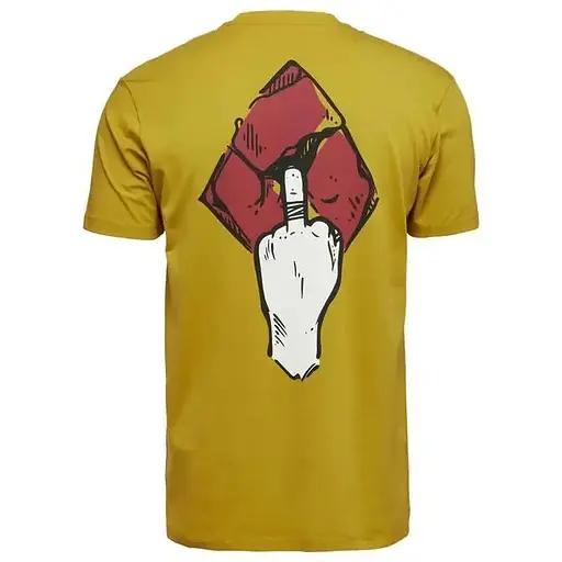 Футболка Black Diamond M MonoPocket SS Tee Amber XL (1033-BD 7302592007XLG1) - фото 2