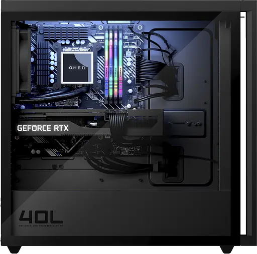 Компьютер персональный HP Omen 40L GT21-2016ua i5-14400F/16GB/SSD512Gb/NVIDIA GeF RTX 4060 8GB/K&M/WiFi/DOS - фото 4