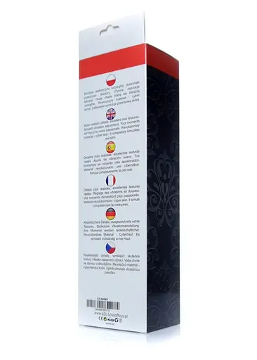 Вибратор реалистичный B - Series EasyLove Boss Real Skin 22.5 см телесный - фото 7