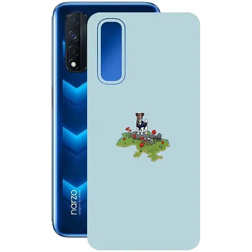 Защитная пленка StatusSKIN для Realme Narzo 30 2021 Корпус Винил Патрон 2 - фото 1