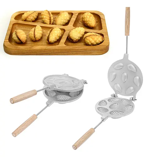 Форма для випікання печива під начинку "Шишки" - 7 шишок, Ласунка 81855 - фото 1