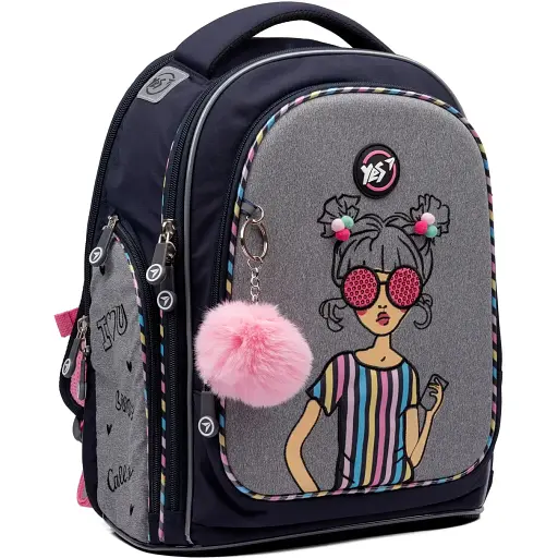 Рюкзак шкільний напівкаркасний Yes S-84 Girls style