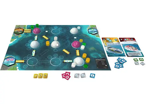 Настольная игра Games 7 Days Подводные города (Underwater Cities) (укр.) - фото 3