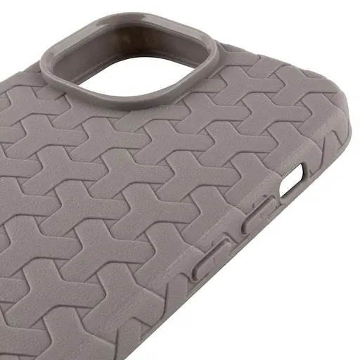Чохол Epik TPU Weaving для Apple iPhone 15, 6.1 Grey - фото 4