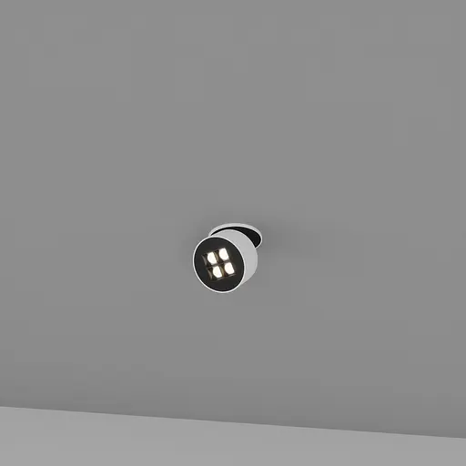 Встраиваемый светильник Skarlat RSL74265 4x2.5W WH+BK 3000K